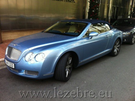 Bentley cabriolet convertible